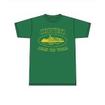 Corteiz 2019 OG Alcatraz T Shirt Forest Green