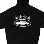 Corteiz 4Starz Alcatraz Hoodie Black g