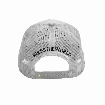 Corteiz 4Starz Alcatraz Trucker Hat Grey f