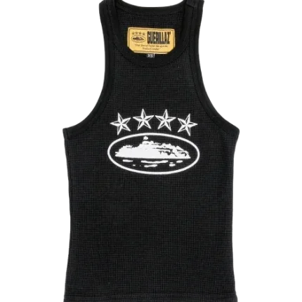 Corteiz 4Starz Alcatraz Womens Tank Top Black