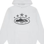 Corteiz 5 Starz Alcatraz Hoodie White f