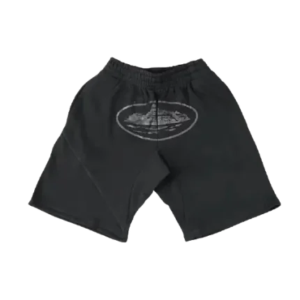 Corteiz Alcatraz Shorts Triple Black