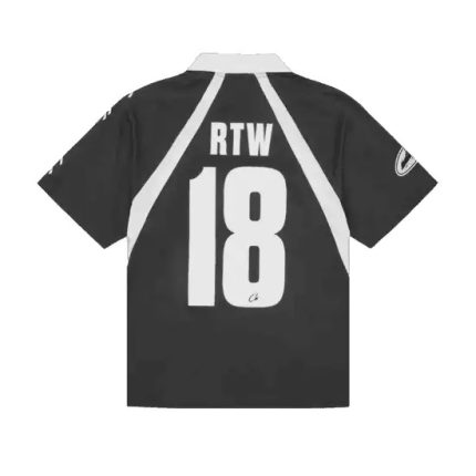 Corteiz Allstarz Football T Shirt Black f
