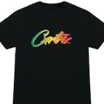 Corteiz Allstarz Gradient Carni T Shirt Black f