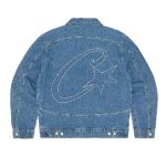 Corteiz C Star Denim Trucker Jacket Blue