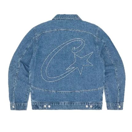 Corteiz C Star Denim Trucker Jacket Blue