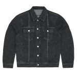 Corteiz C Star Stitch Down Denim Jacket Black