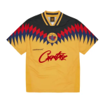 Corteiz Club RTW Football T Shirt Yellow