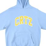 Corteiz Dropout Hoodie Baby Blue g