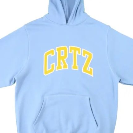 Corteiz Dropout Hoodie Baby Blue g
