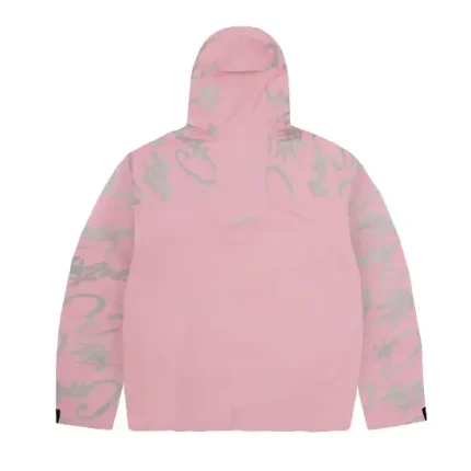 Corteiz Elitework Waterproof Shell Jacket Pink