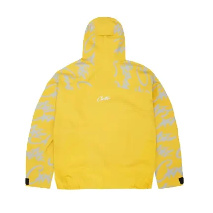 Corteiz Elitework Waterproof Shell Jacket Yellowc