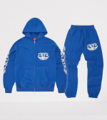 Corteiz Gasolina Royal Blue Tracksuit