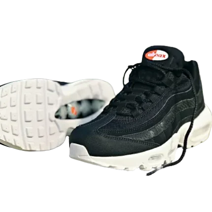 Nike Air Max 95 Corteiz Black White Team Orange